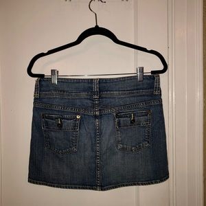 Denim Mini Skirt